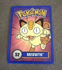 Meowth #52 Pokemon Vintage 1999 Nintendo Promo Card