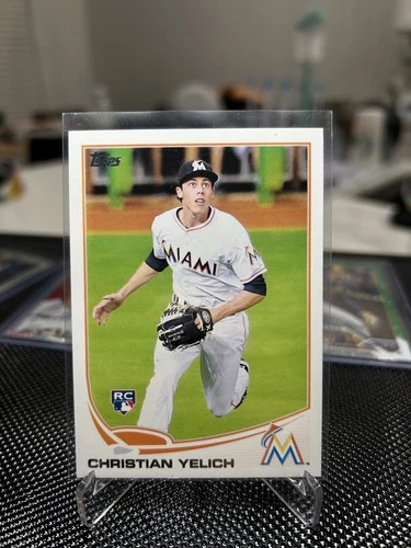 2013 Topps Update Christian Yelich RC #US290 Miami Marlins/Milwaukee Brewers