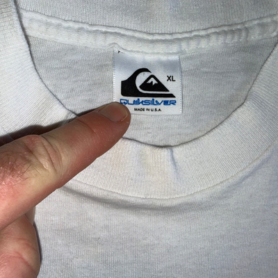 80s VINTAGE QUIKSILVER EDDIE AIKAU BIG WAVE INVITATIONAL SURF