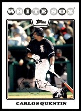 Carlos Quentin 2008 Topps #384 White Sox MLB READ FREE SHIPPING AutographDen