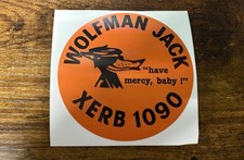 Wolfman Jack Sticker Decal Hot Rod Vintage Look Nostalgia Drag Racing 182