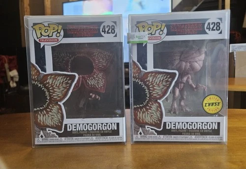Funko Pop! Television Stranger Things #428 Demogorgon Common & Chase VAULTED SET