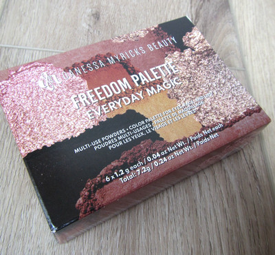 NEW DANESSA MYRICKS BEAUTY FREEDOM PALETTE EVERYDAY MAGIC 6 SHADES MAGNETIC NAG