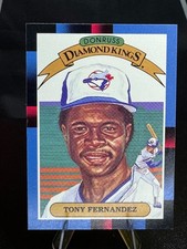 1988 Donruss - Diamond Kings Tony Fernandez #12