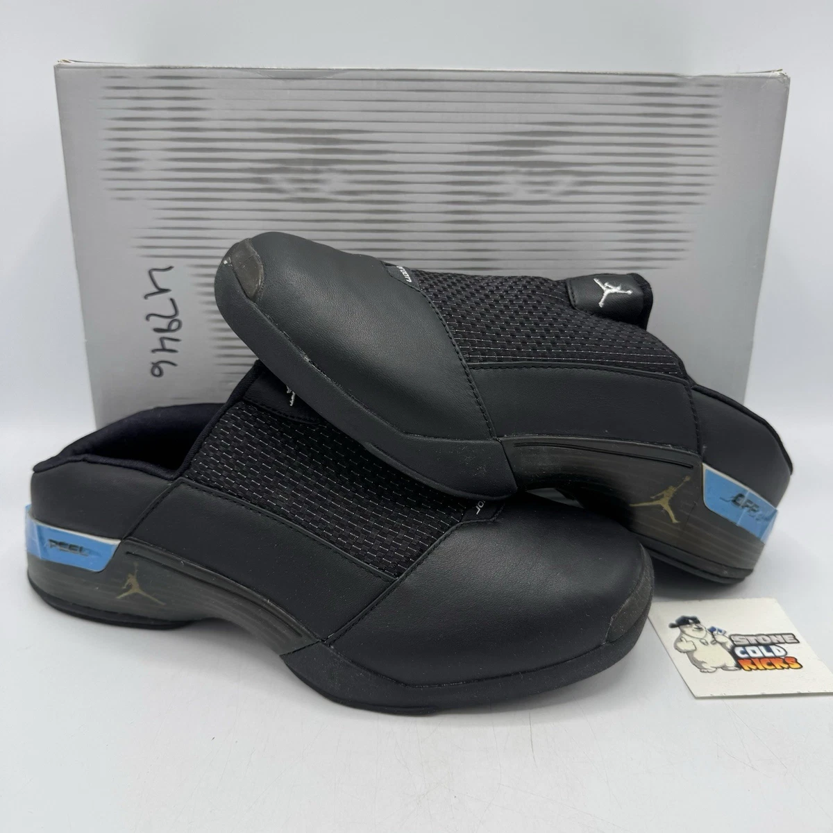 Jordan 17 OG Black Metallic Silver for Sale | Authenticity  display picture 3