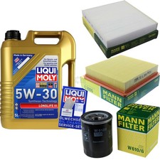 INSPEKTIONSKIT FILTER LIQUI MOLY ÖL 5L 5W-30 für Honda CR-V I RD 2.0 16V 4WD