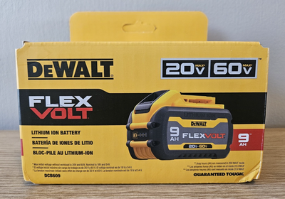 #ad DeWALT DCB609 FlexVolt 20V 60V MAX 9.0Ah 9 AH Lithium Ion Battery 2024 $141.99