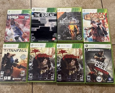 The Bureau: XCOM Declassified w/ sleeve (Xbox 360) BUNDLE LOT OF 8 GAMES