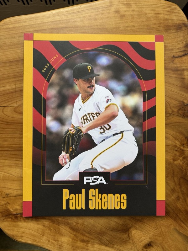 Paul Skenes PSA Magazine June 2025 Volume #42 Pittsburgh Pirates - Ohtani Back