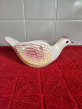 Vtg Kitschy Bird Wall Hanger Pocket Kitchen S...