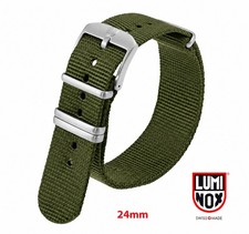 LUMINOX NAVY SEALS NYLON STRAP GREEN 24mm  3200  3500 3580 8840 9240