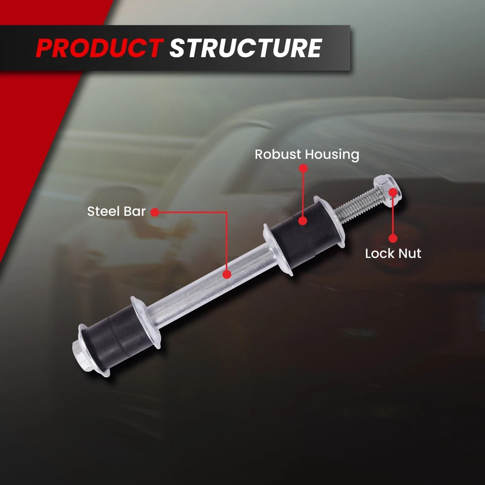 2x Front Sway Bar Link for Chevrolet Chevelle GMC Sprint Ford LTD Dodge Monaco Foto 3 de 4