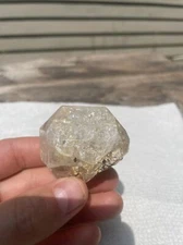 NY Herkimer Diamond Crystal Quartz Large Chisel  MINE DIRECT 66g Golden