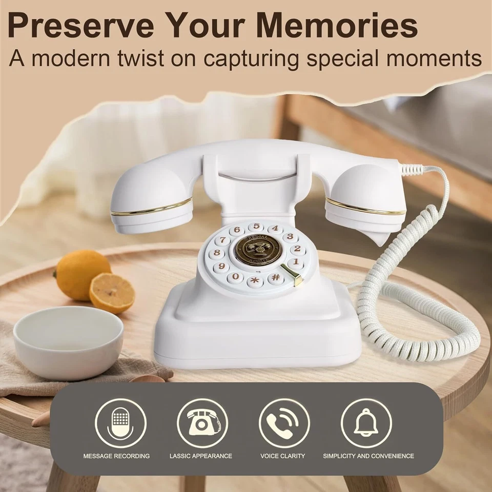 Livro de visitas áudio telefone de casamento - Grave mensagens de áudio personalizadas com livro de visitas - Imagem 4 de 4