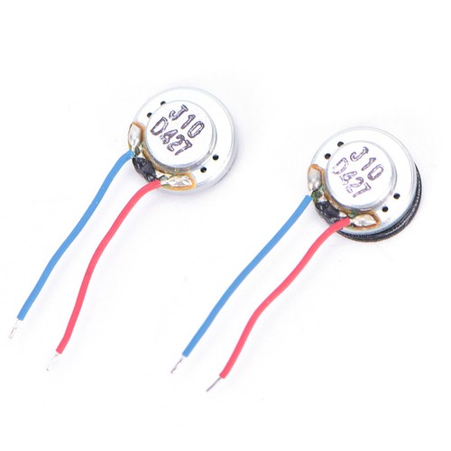 2X Micro 8mm 8Ohm 8Ω 1 Watt Stereo Woofer Lautsprecher HornBluetoothAudioI ^^i - Zdjęcie 9 z 9