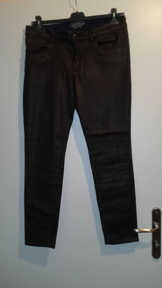 Jean enduit femme taille 40 "Esprit" - Photo 1/1