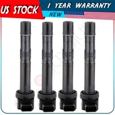 4 Ignition Coil Pack For 2007-2012 Acura RDX L4 2.3L 2004-2008 Acura TSX L4 2.4L