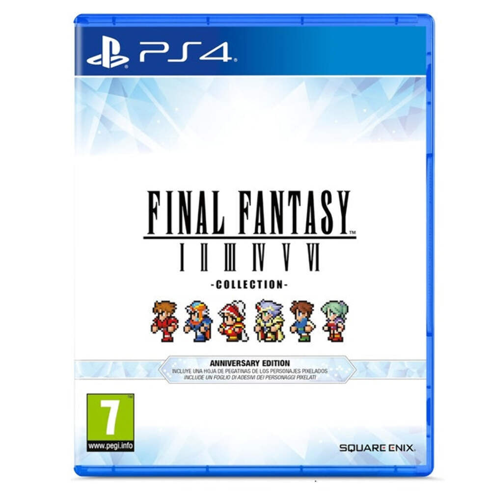 FINAL FANTASY I - VI COLLECTION ANNIVERSARY EDITION PS4 GIOCO ITALIANO 6 GIOCHI