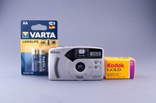 Nikon EF 400 SV Quartz Date 35mm Point&amp;Shoot Film Camera