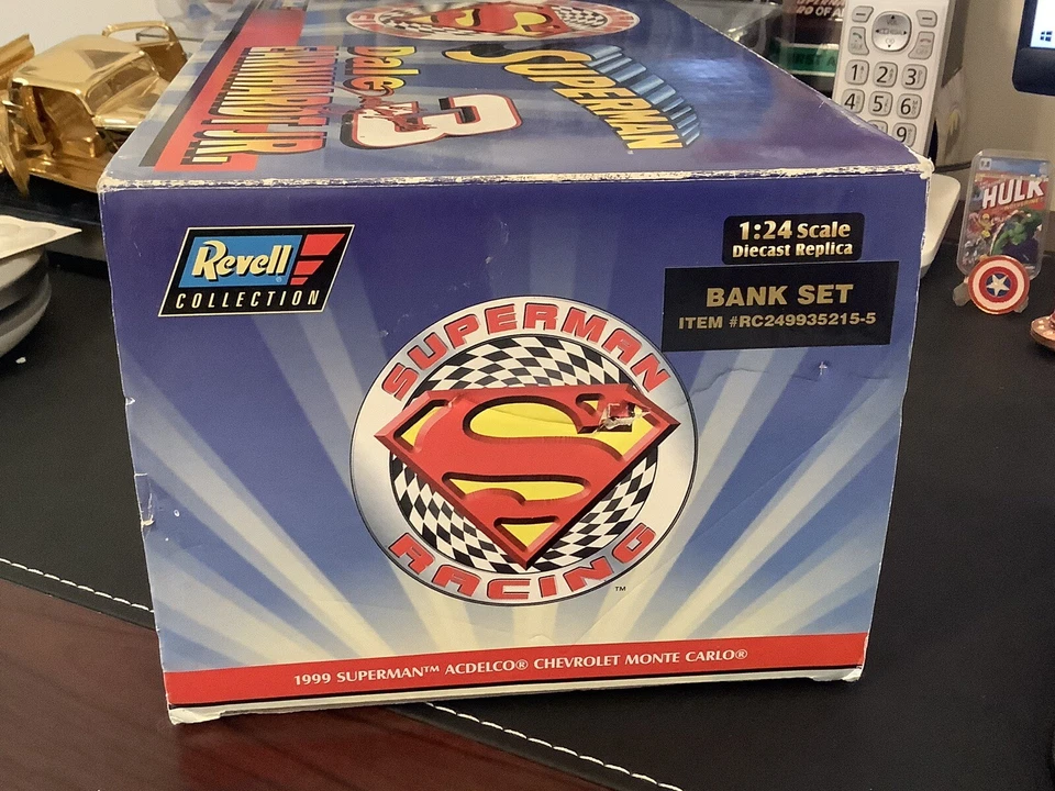 Revell Collection Nascar AC/DelcoSupermanRacing #3 1/24 and 1/64 Dale Jr. COA `s - Image 3 of 4