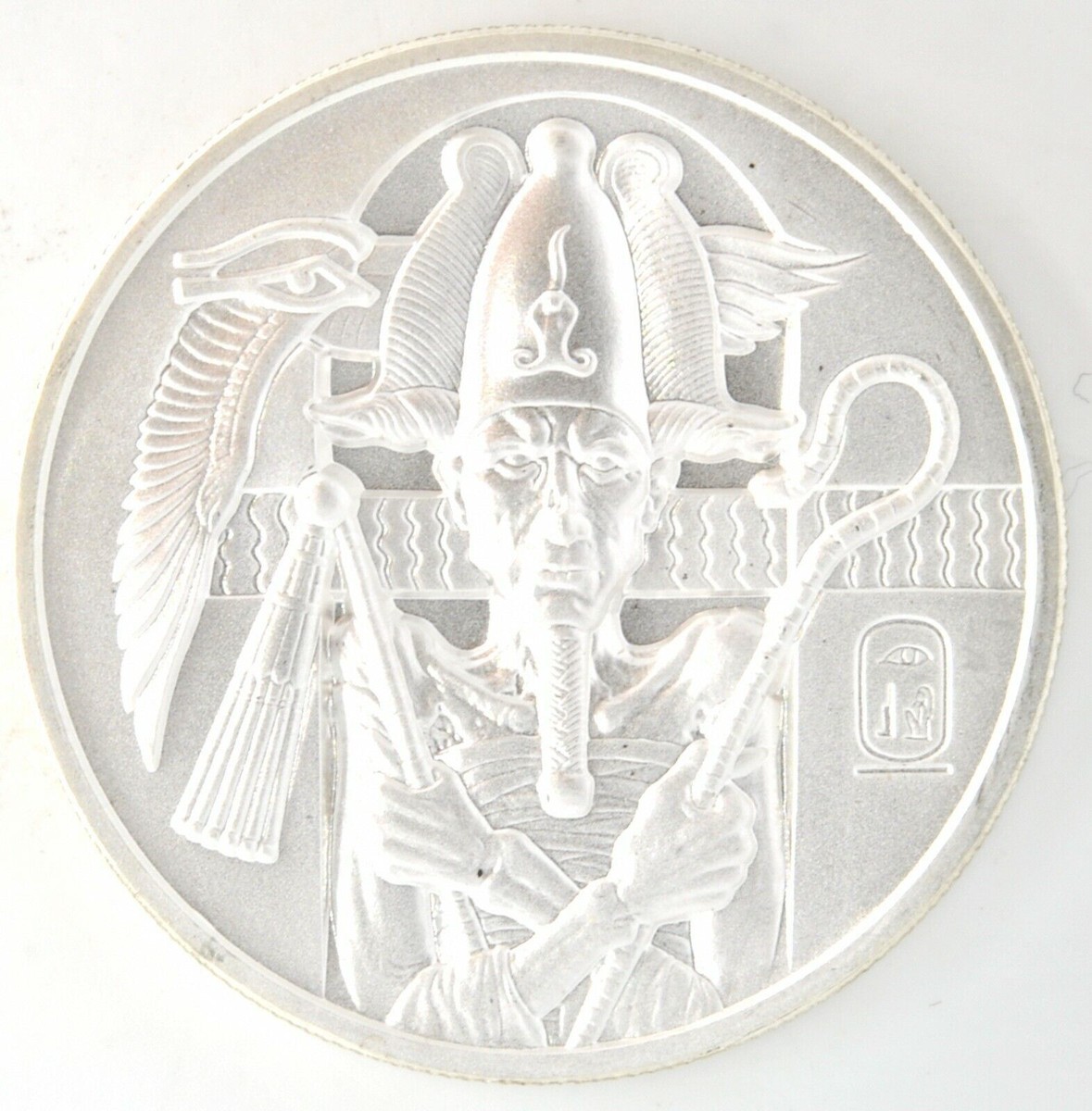 Osiris Egyptian Gods Series # 5 Silver 2 OZ .999 Round High