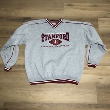 Stanford University Sweater Crewneck Lee Sport Grey Cardinal Vintage 90s XL Stanford University Sweater Crewneck Lee Sport Grey Cardinal Vintage 90s XL - Image 1