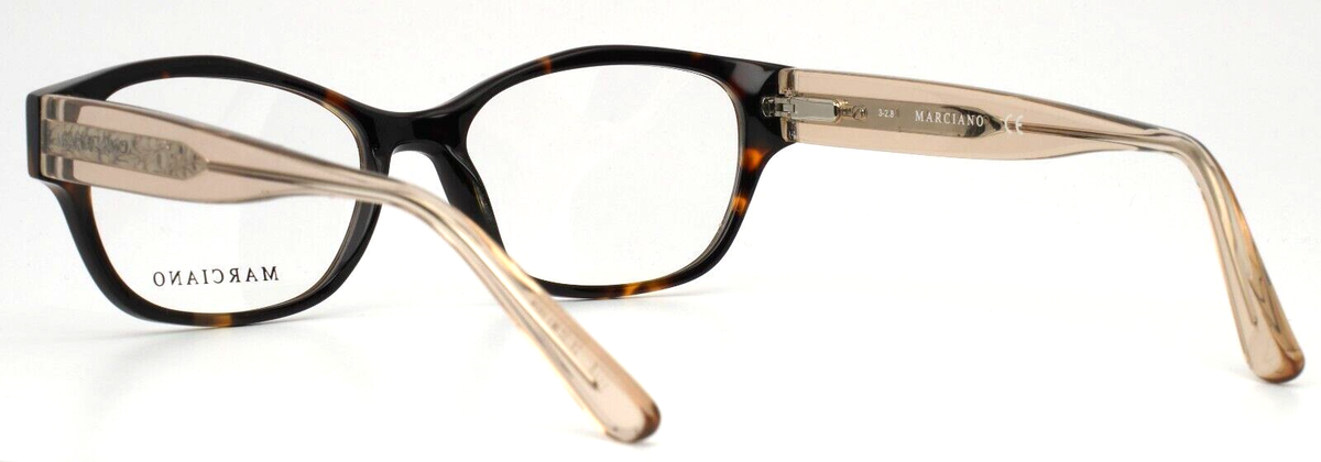 MARCIANO GM0340 052 Havana Womens Semi Cat Eye Eyeglasses 53 