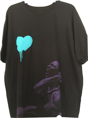 black and purple jordan shirt