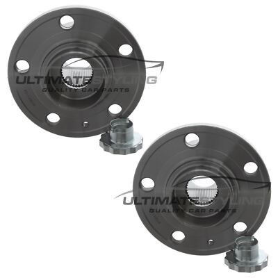 Front Wheel Bearing Hubs Kits With ABS Volkswagen Fox Hatchback 2006-2012 1 Pair