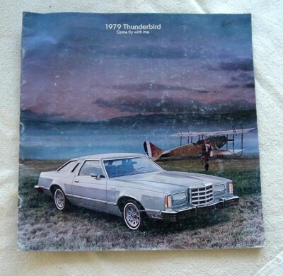1979 Ford Thunderbird Dealer Sales Brochure 15 pages options etc