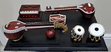 Miniature Indian Classical Instruments Set (Real Effects)