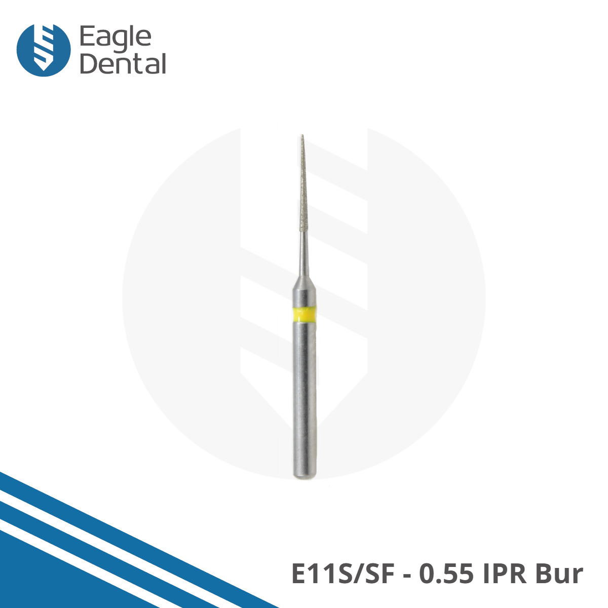 5x IPR Burs E11S Interproximal Bur 0.55/0.65 Eagle Dental