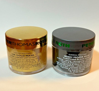 Peter Thomas Roth 24K Gold Mask & Irish Moor Mud 50mL/1.7fl.oz. each Skin Care