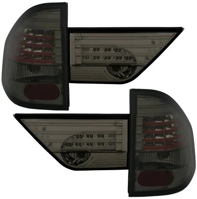 EAGLE EYES Kit Luci Posteriori a LED in Fumo per BMW X3 E83 Fanali Posteriori Nero Fanali Posteriori