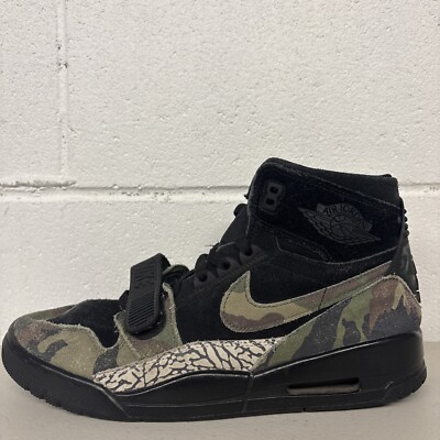 Jordan Men's SZ 11 Legacy 213 Camo Green 2018 AV3922-003 Hi