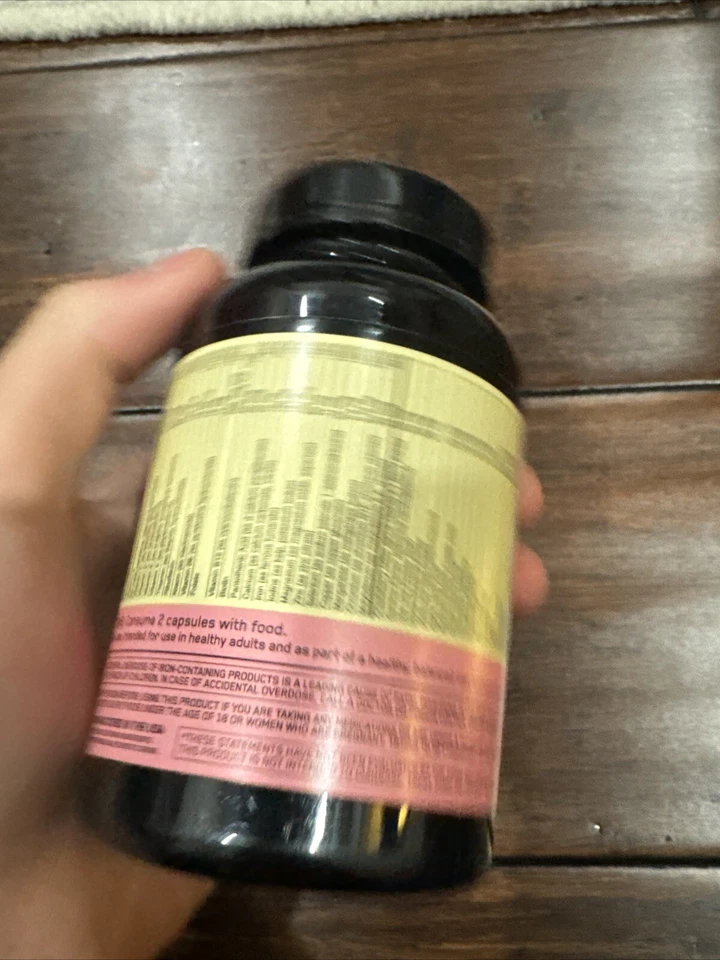 Optimum Nutrition Opti-Women Multivitamin Supplement, 60 Capsules READ - Image 2 of 3