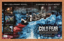 Cold Fear PS2 Original 2006 Ad - Horror Video Game Promo