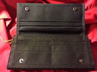 NWT! YOSHIDA & CO PORTER JAPAN BLACK SUPREME CREDIT CARD SECRETARY 