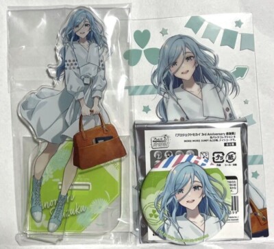 Mika Pikazo スイーツ・フリル Lycee リセ プロモカードスリーブ Project Sekai 3rd Anniversary Shizuku Hinomori Acrylic Stand Badge