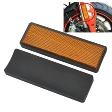 Front Fork Leg Reflective Yellow Reflector For Ducati Monster 696 795 600 1200S