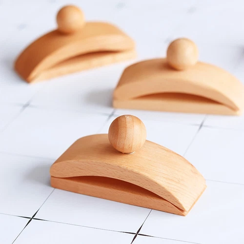 2x Teppichklemmen Holz Quilt Kleiderbügel für Wände Display Gobelin Clips NEU - Bild 11 von 13