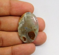 Aqua Chalcedony Cabochon 100% Natural Loose Gemstone For Jewelry 31 Cts. ME-4101