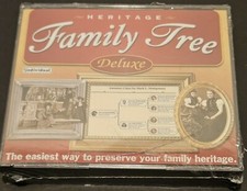 Family Tree Deluxe Cd-Rom New Sealed Cracks In Jewel Case