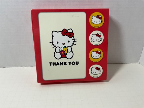 Hello Kitty Thank You Note Card Set 12 Cards With Envelopes And ...