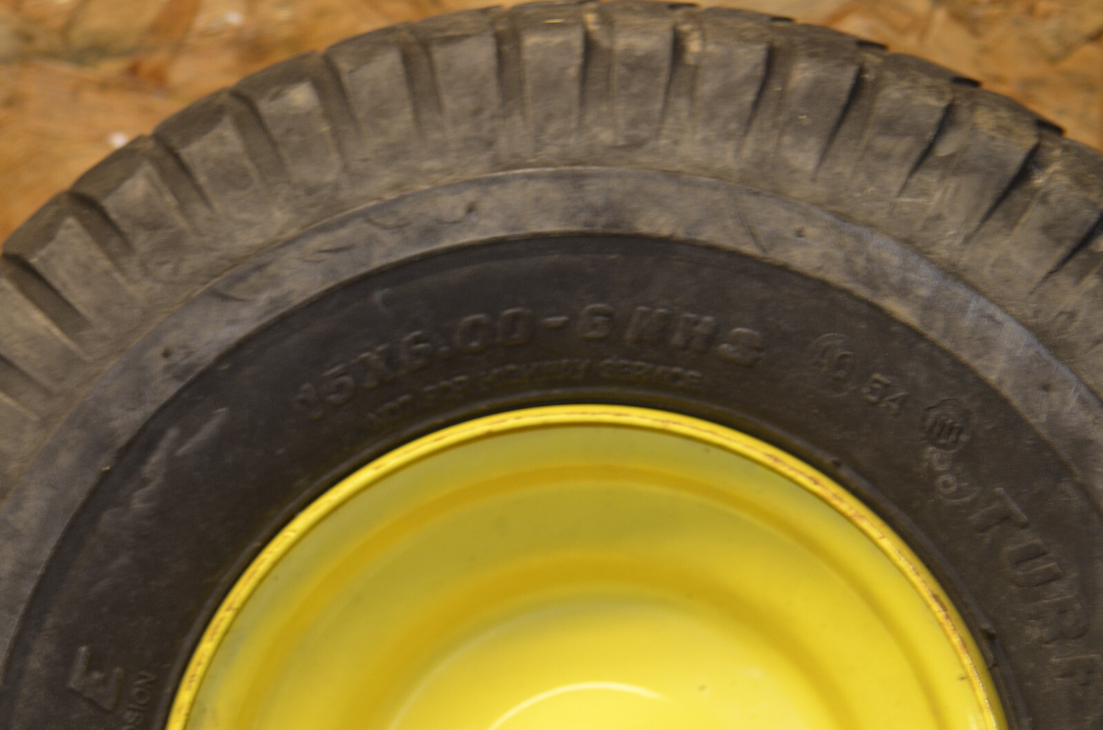 John Deere D105 Carlisle Turf Saver Front Tires 15x66 E100 E120 E130