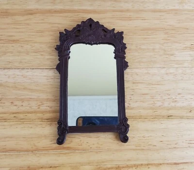 Dollhouse Large Mirror Baroque Style Fancy 1:12 Scale by Falcon Miniatures - Image 1 of 4