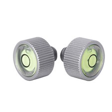Niceyrig 2x Screws Linear Bubble Level with 1/4"-20 Thread holes