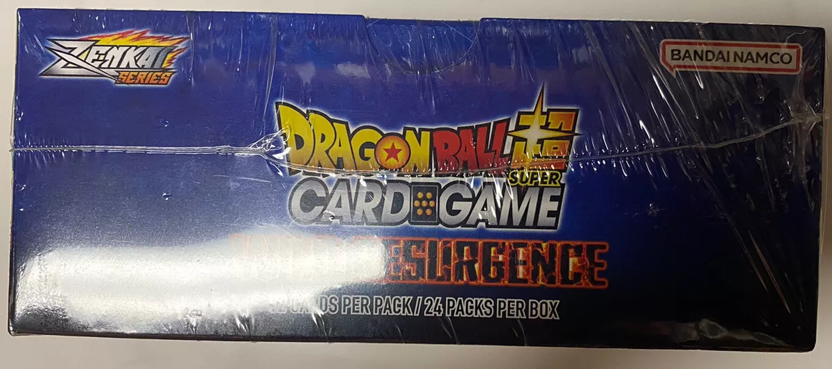 New Us Dragon Ball Super Card Game Zenkai Series Set 04 Wild Resurgence  [B21] Booster Box Collection Card