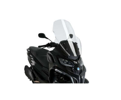 PUIG Windshield 21374W V-TECH LINE TOURING PIAGGIO MP3 400 2022 2024 TRANSPARENT