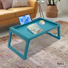 6Pcs Lap Desks Folding Tray Table Laptop Desk Bed Sofa Foldable Computer Stand  